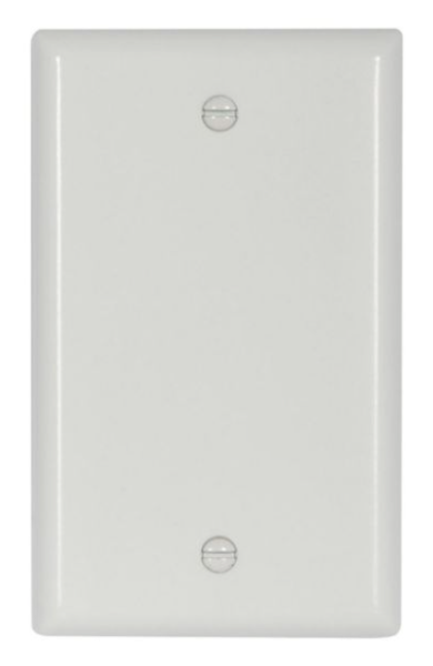 EATON-COOPER WIRING 2129W-BOX 1-Gang Standard Wall Plate 4-1/2 In x 2-3/4 In White