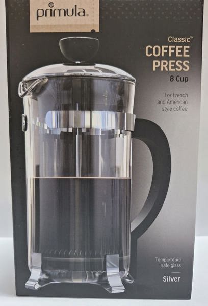 Primula PCP-6408 Classic Coffee Press 8 Cup Chrome