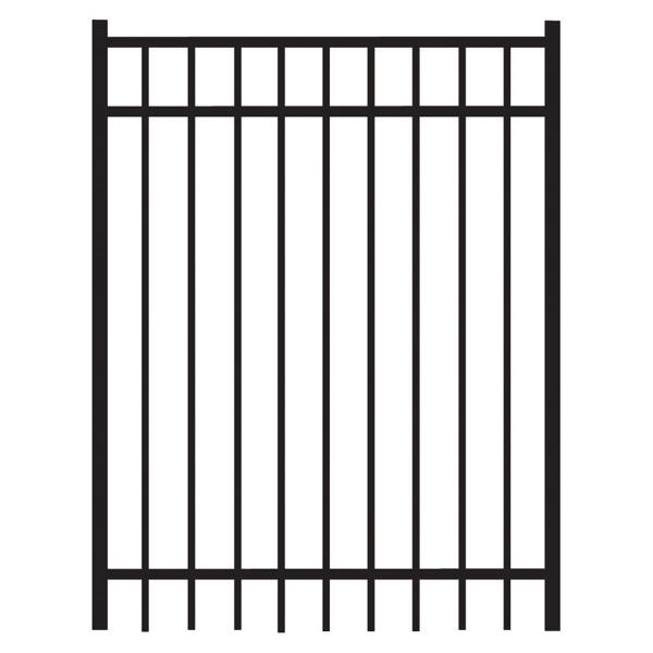 XPANSE 73010318 Commercial Straight Pre-Assembled Fence Gate 5 Ft X 48 In