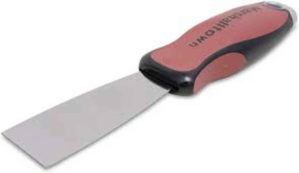 Marshalltown 10877 Putty Knife 1-1/2 In Flexible Blade with Ergonomic Comfortable Grip Handle