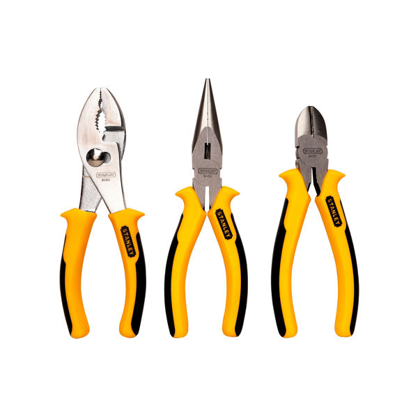 Stanley Tools 84-056 3 Piece Bi-Material Plier Set