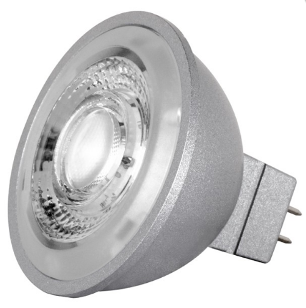 Satco S8640 MR16 LED Bulb 8W 12V Warm White 40 Degree Beam Spread Dimmable 90 CRI