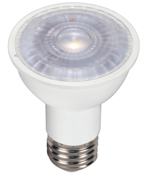 Satco S9389 LED Bulb 6.5W Natural Light PAR16 5000K Dimmable Medium Base