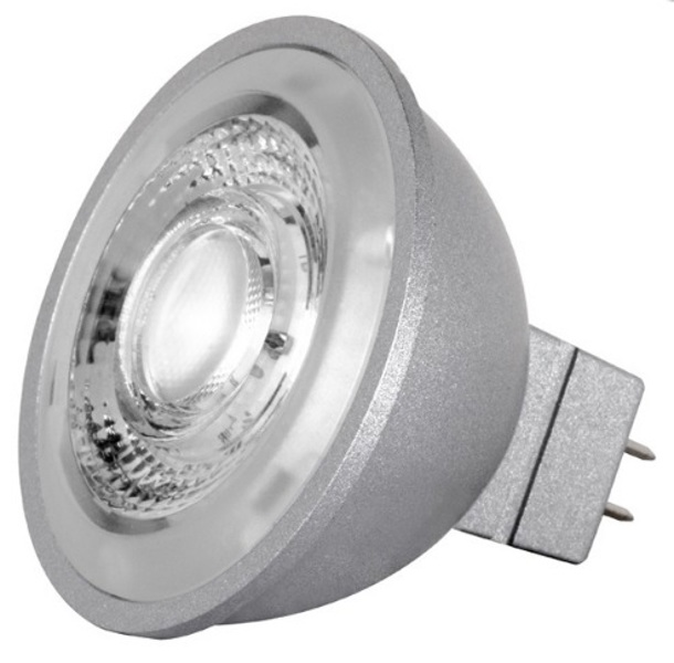 Satco S8644 MR16 LED Bulb 8W 12V 5000K 90 CRI Natural Light