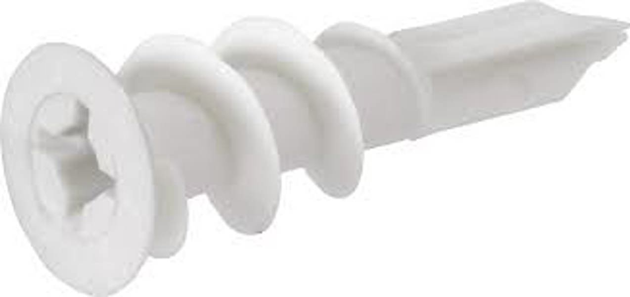 Hillman Group 117124 Jar Nylon Wallboard Screw #6