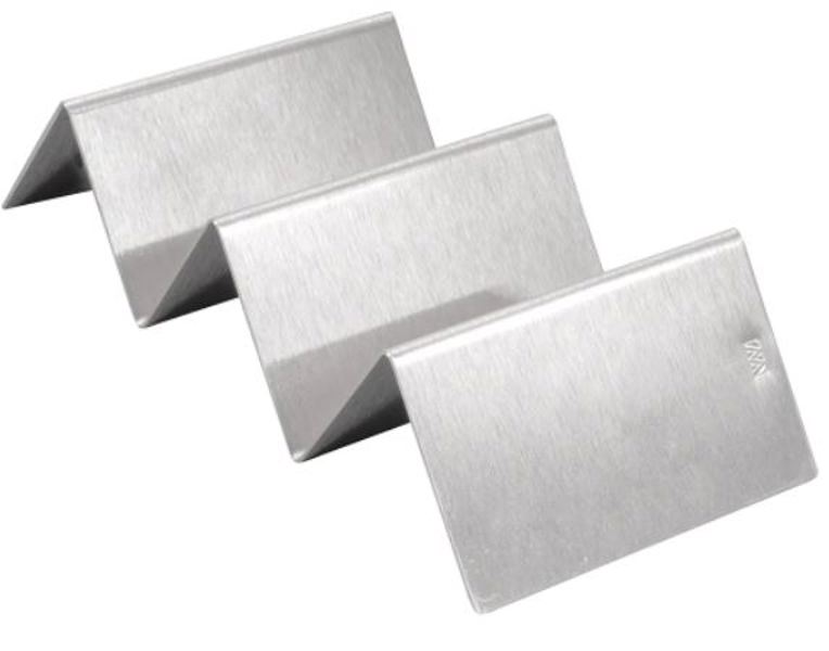 Winco TCHS-23 Taco Holder 2-3 Compartment Stainless Steel