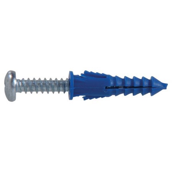 Hillman Group 41821 Ribbed Anchors 8-10-12 XL Plastic with Screws