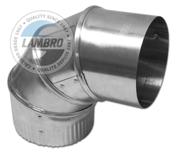 433 Adjustable 6 In Aluminum Elbow