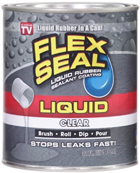 FLEX SEAL LFSCLRR32 Sealant 32 Oz Liquid Clear
