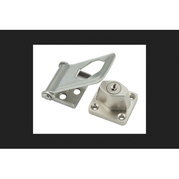 National Hardware N102-804 Locking Hasp 3-1/2 In Stainless Steel