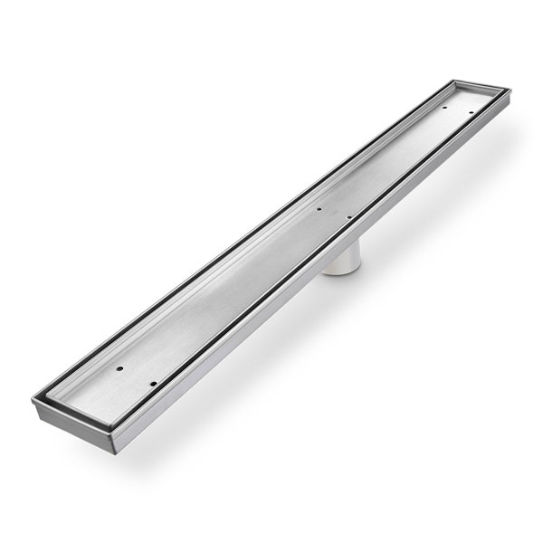 QM DRAIN 33.500.05 Linear Drain 36 In 3 3/8 Satin