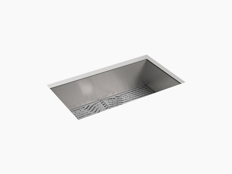 Kohler 20022-PC-NA Ludington Under-Mount Kitchen Sink 32 In X 18-5/16 In X 9-9/16 In