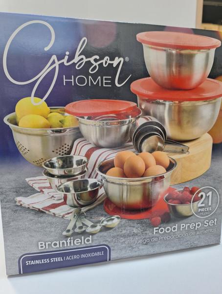 Gibson Overseas Inc 75859.21 Kitchen Prep Set 21 Piece