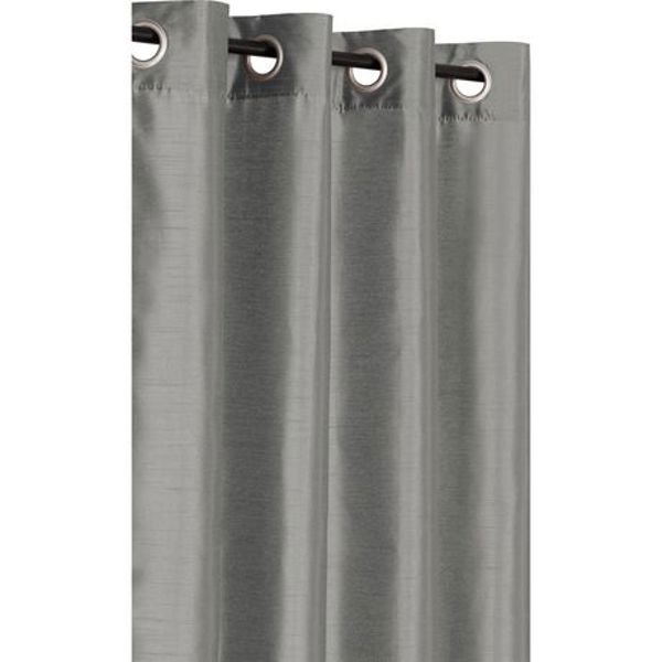 Safdie 51456.Z.74 Blackout Window Curtain 86 In Slate Grey