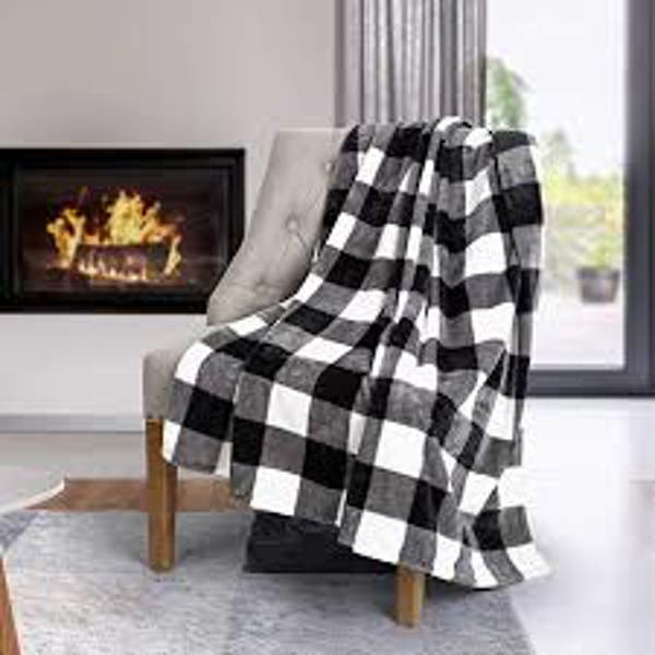 Safdie 65286.Z.74 Flannel Blanket 80x88 Silver