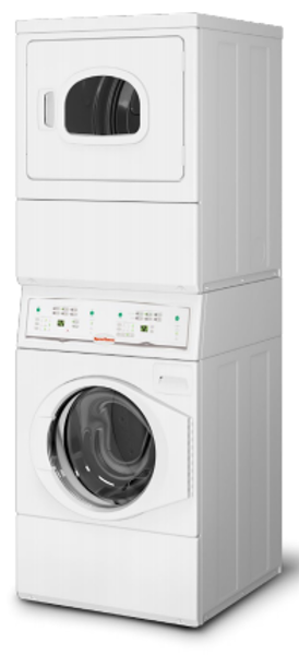 Speed Queen LTEE5ASP175TW01 Stacked Washer/Dryer 3.42 Cu Ft Washer 7.0 Cu Ft Dryer