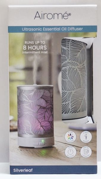 Candle Warmers SDLEF Ultrasonic Diffuser 100 ml Capacity Silver