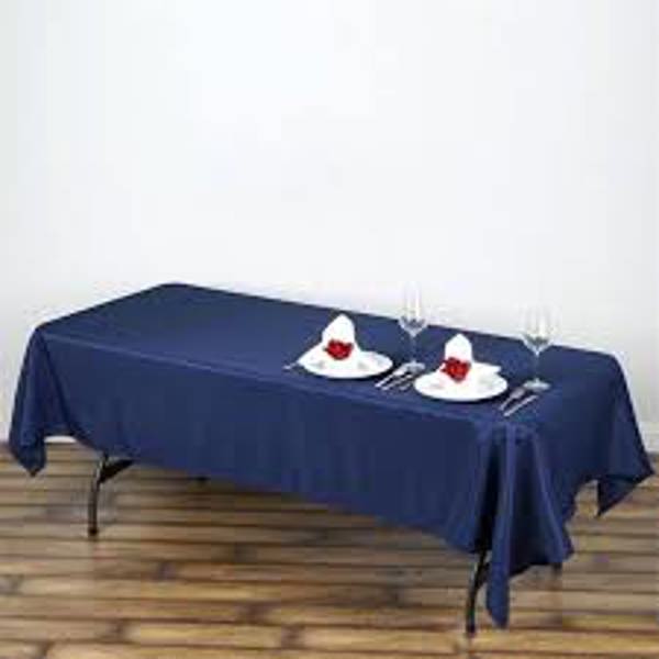 Benson Mills 17028 Tablecloth 60x104 Navy