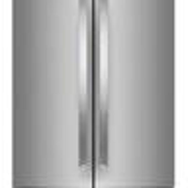 Whirlpool WRF560SMHZ 20 Cu Ft French Door Refrigerator With E Star Rating Led Lighting Full Width Pantry Icemaker And Fingerprint Resistant Stainless Steel