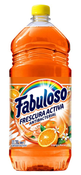 Fabuloso 00820 Multi-Purpose Liquid Cleaner 1 L Orange