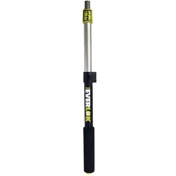 Linzer Products RPE112 Everlock Extension Pole 1-2 Ft Aluminum
