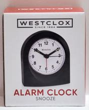 47311 Alarm Clock Black Case
