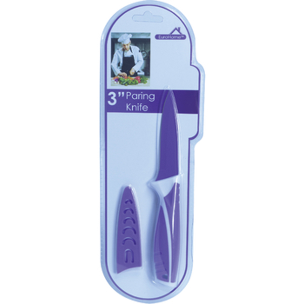 EURO-WARE KG95 Paring Knife 3 In Nonstick with Protective Cover