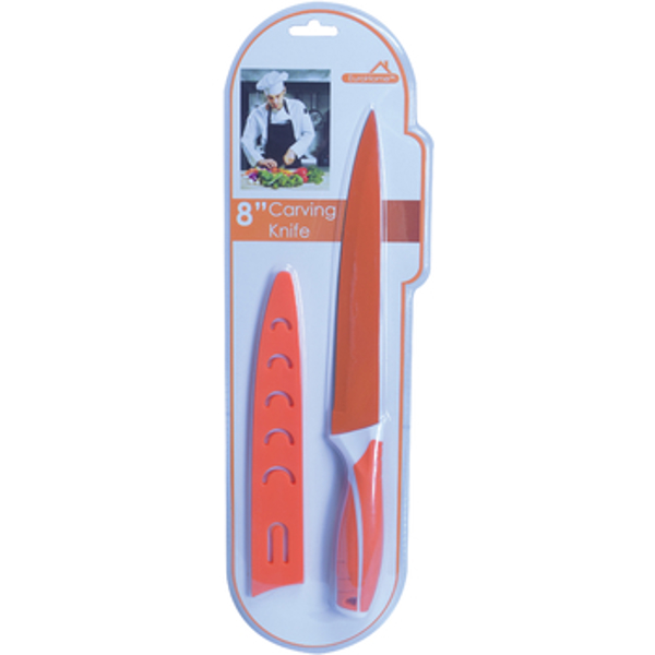 EURO-WARE KG98 Carving Knife 8 In Non Stick With Cover