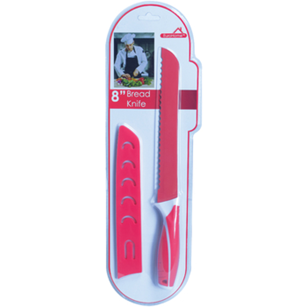 EURO-WARE KG99 Bread Knife 8 In Non Stick With Cover