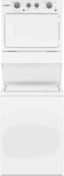 Whirlpool WGT4027HW Stackable Washer Dryer 3.5 Cu Ft