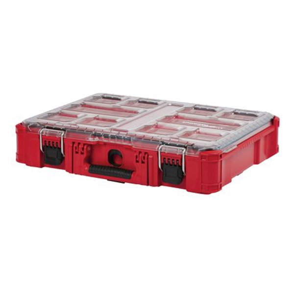 Milwaukee 48-22-8430 Toolbox Organizer 75 Lb Capacity 10 Bins 19.76 In x 15 In x 4.61 In Plastic Red