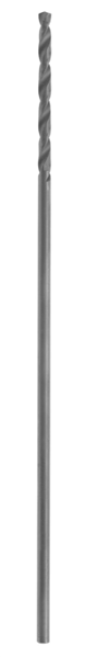 Bosch BL2735 Aircraft Drill Bit 1/8 In Extra Length 12 In Length 10 In Length Helix Flutes 1/8 In Round Shank Black