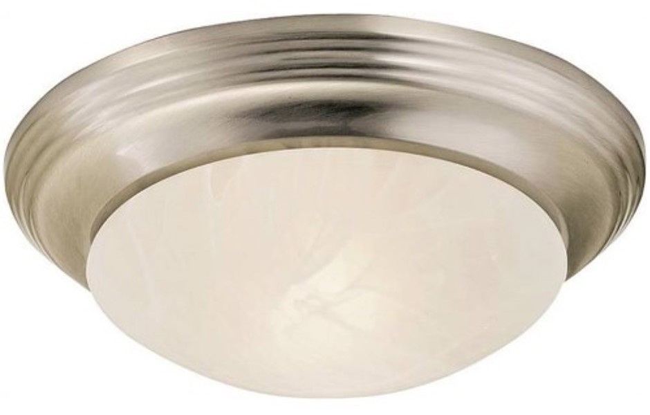 Boston Harbor 4139689 Ceiling Light Fixture 75/18 Watts Brushed Nickel