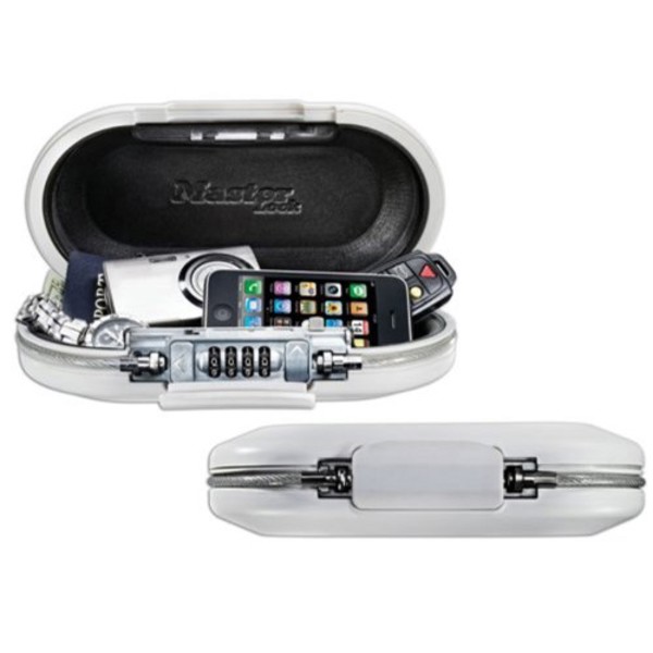 Master Lock 5900DWHT Portable Safe White
