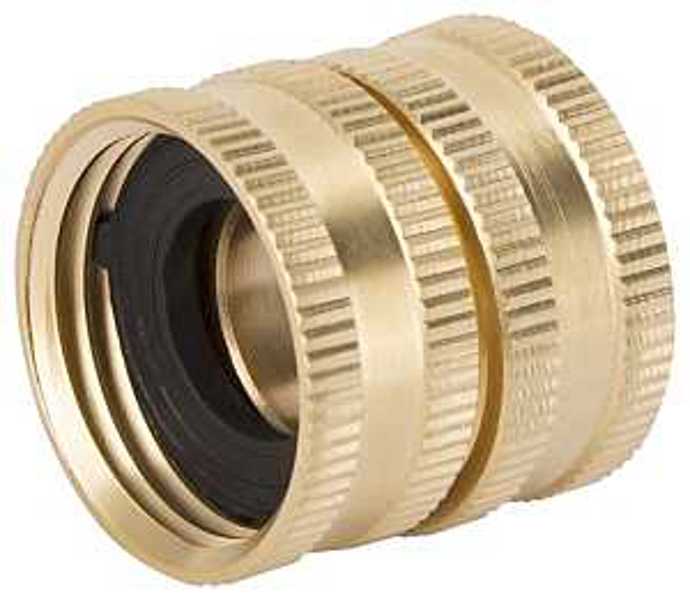 Landscapers Select GHADTRS10 Brass Swivel Hose Connector 3/4 X 3/4 Inch