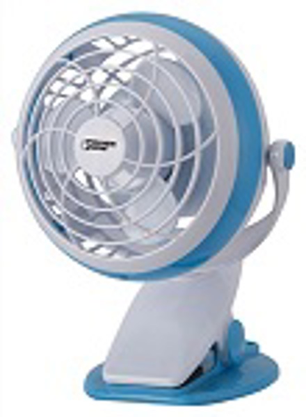 POWERZONE QT-U409-D Clip-On Fan 4 Green/Blue