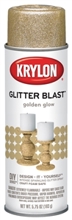 K03801A00 5.75 Oz Golden Glow Craft Glitter Blast Spray Paint