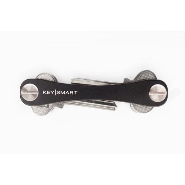 CURV KS019-BLK Key Organizer Holds Up to 8 Keys Black Aluminum