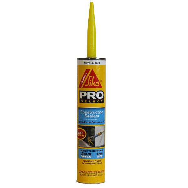 SIKA CORPORATION 515309 Construction Sealant 10.1 Oz Cartridge White