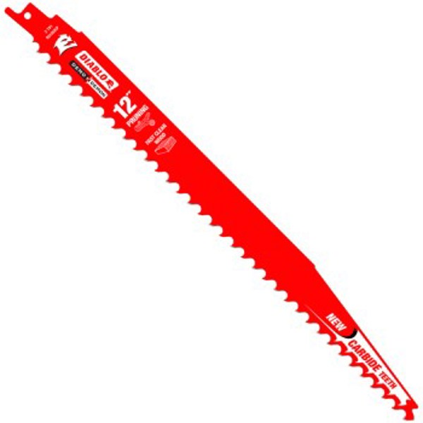 Diablo DS1203CP Carbide Tip Pruning Blade 12 In 3 Teeth Fast Wood