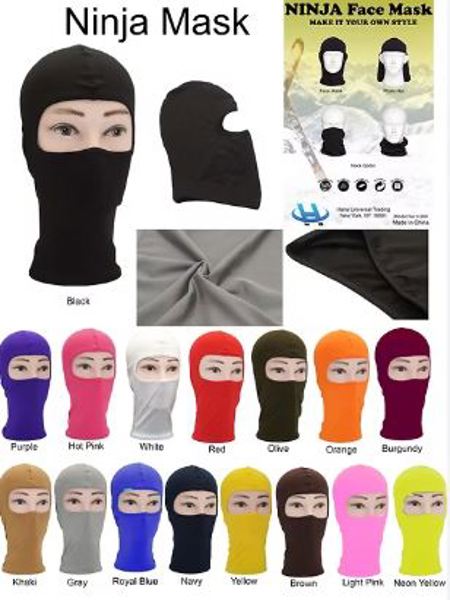 Hardware Merchandiser 950 Ninja Mask Jungle Camo Assorted Colors
