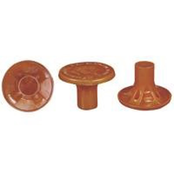 Mutual Industries 14640-4 Rebar Caps No # 8 Orange