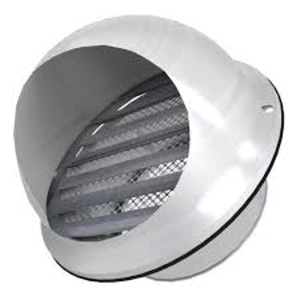 RH Tamlyn & Sons VDS6X2-R Dome Vent 6 In Stainless Steel