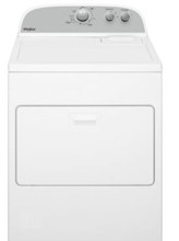 WED4950HW 7 Cu Ft Top Load Dryer