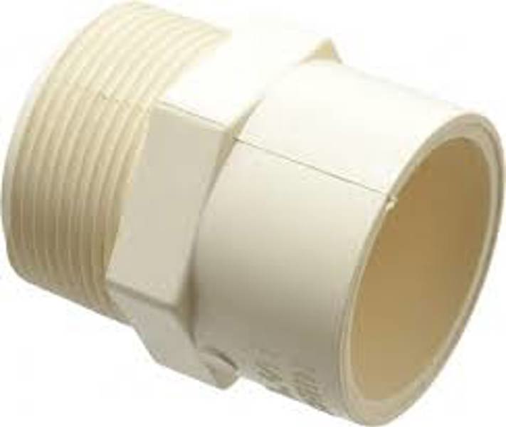 Genova Products 50420 CPVC Male Adaptor 2 In