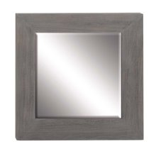 33"W, 92792 33 In x 33 In Gray Wall Mirror