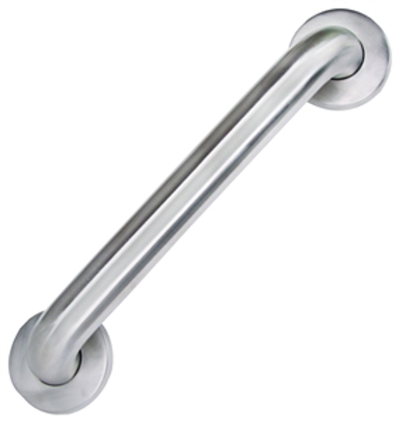 Boston Harbor 4604708 Straight Grab Bar 12 In Stainless Steel