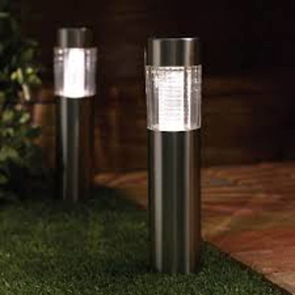 REBULL RB-S-174010-41 Solar Pathlight Stainless Steel Finish