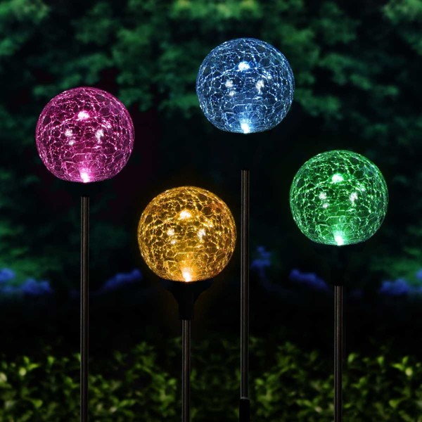 REBULL RB-S-179010-78 Mini Crackle Solar Pathlight Bronze Finish
