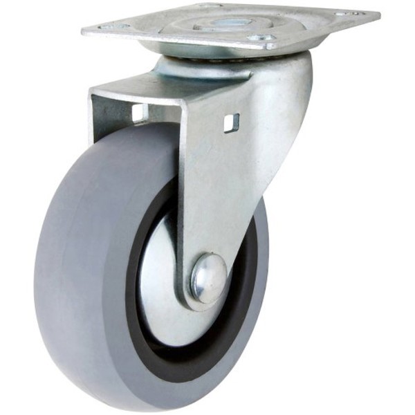 Shepherd Hardware 3545 Medium Duty Swivel Caster 3 In Gray